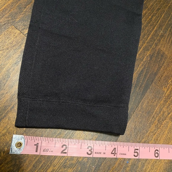 Spanx Leggings Womens XL Black Ribbed Cropped Look At Me Now Shapewear Seamless - Picture 8 of 9